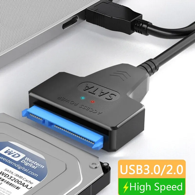 وصلة تشغيل SATA إلى USB 3.0 / 2.0 - شغل الهاردسك الداخلي باستخدام ال USB