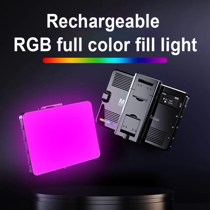 اضاءة صغيرة M15 M16 RGB شحن - للمصورين