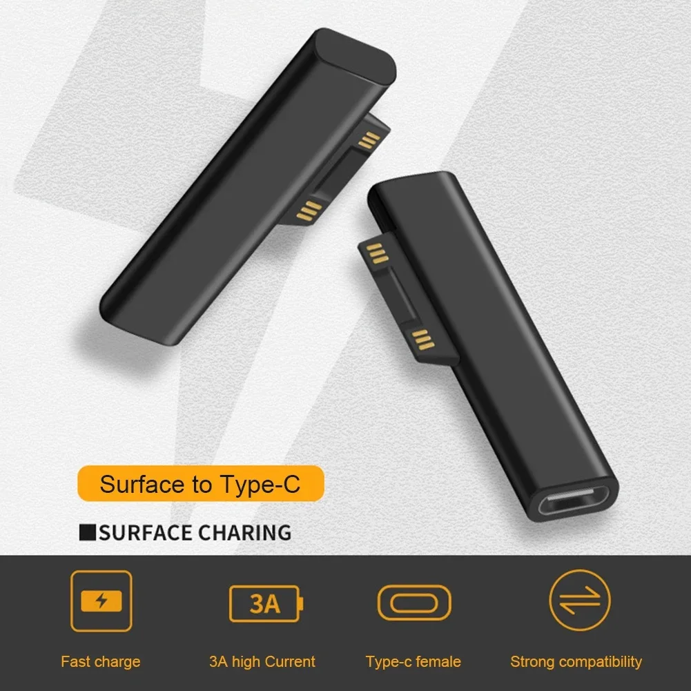 محول type c  الى شاحن لابتوبات مايكروسوفت - سيرفس